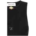 Marine Serre Moon Jewelry Knit Open Neck Top