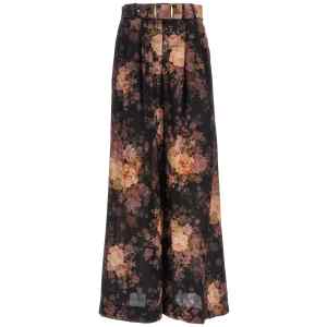Zimmermann Illustration Tuck Pants