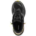 Versace Mesh And Leather Sneakers