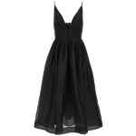 Zimmermann Illustration V Neck Midi Dress