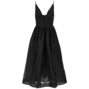Zimmermann Illustration V Neck Midi Dress