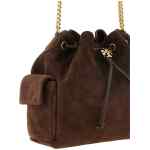 Tory Burch Medium Brown Charlie Shoulder Bag