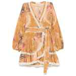 Zimmermann Ascension Ruffle Mini Dress