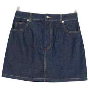Maison Kitsuné denim mini skirt