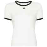 COURREGES PRE T-shirts and Polos WHITE