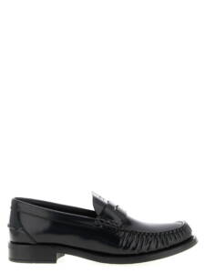 Prada Brushed Leather Loafers