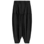 Comme Des Garcons Black Barrel Leg Pants