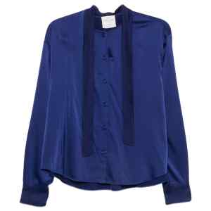 Forte Forte Silk bow-tie shirt