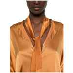 Forte Forte Silk bow-tie shirt
