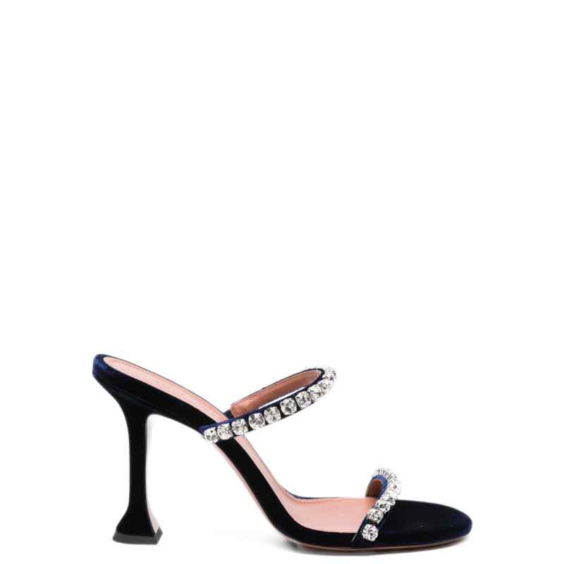 200039780-fw26-aminamuaddi-18s366565gigmidnightblue Amina Muaddi Gigi velvet and crystal heel sandals