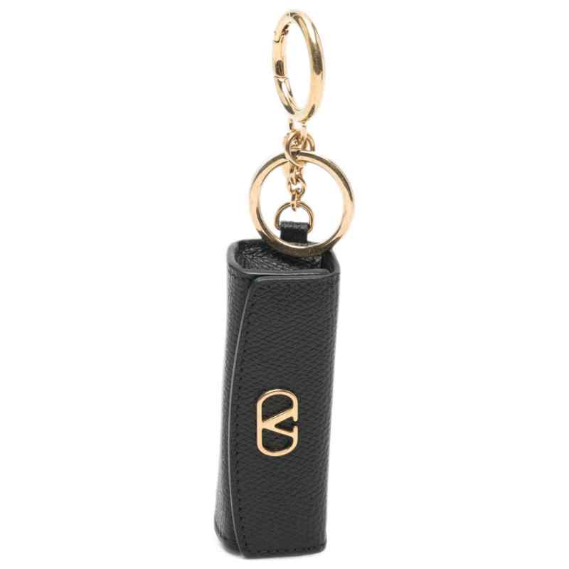 Valentino Garavani VLogo Signature leather lipstick keychain