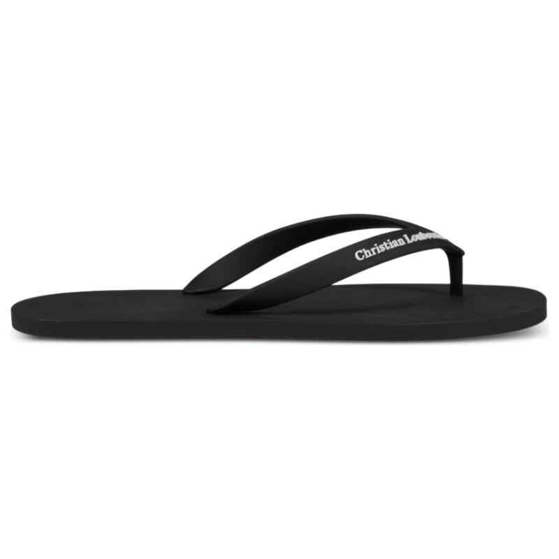 The Christian Louboutin summer thong sandals