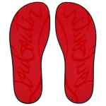 The Christian Louboutin summer thong sandals