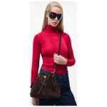 Tory Burch Charlie drawstring leather bucket bag