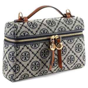 Tory Burch Romy slim monogram vanity case