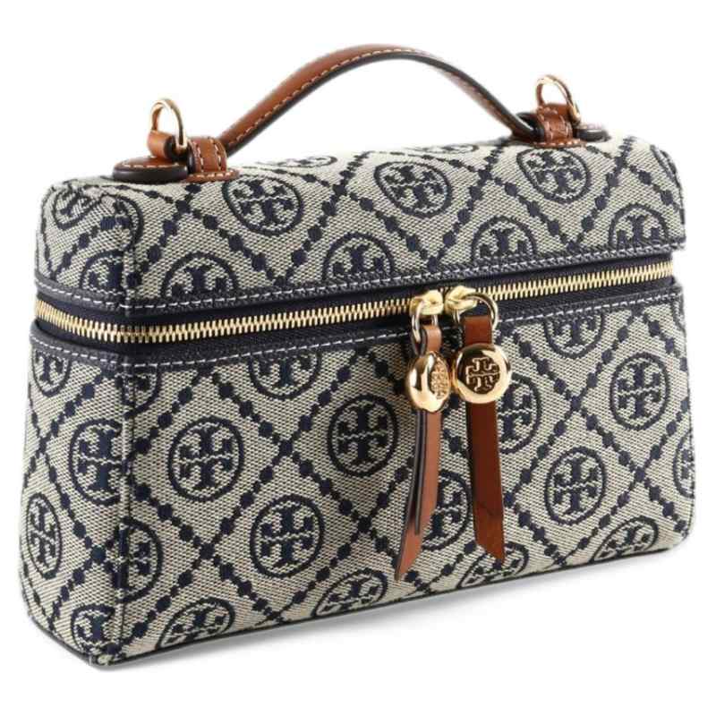 Tory Burch Romy slim monogram vanity case