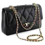 Tory Burch Bunny Knot leather shoulder bag