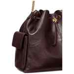 Tory Burch Charlie large leather bucket bag