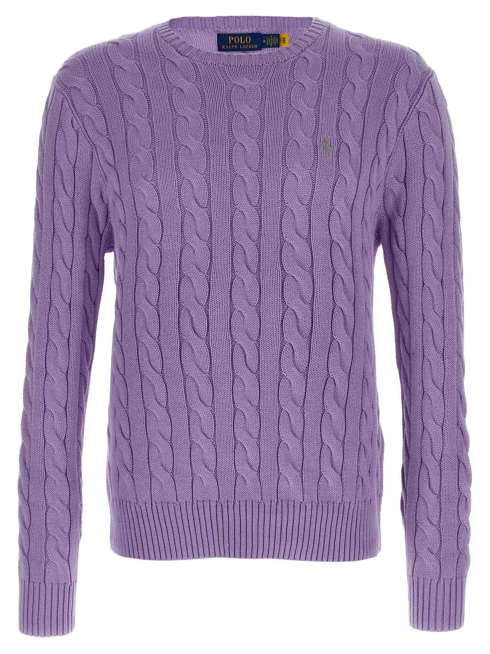 Polo Ralph Lauren Cotton Braided Sweater