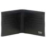 Fendi Two-color Ff Jacquard Wallet