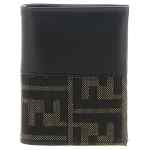 Fendi Ff Jacquard Bicolor Card Holder