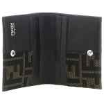 Fendi Ff Jacquard Bicolor Card Holder