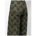 Ozwald Boateng Elastic waist printed cotton trousers