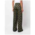 Ozwald Boateng Elastic waist printed cotton trousers