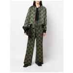Ozwald Boateng Elastic waist printed cotton trousers