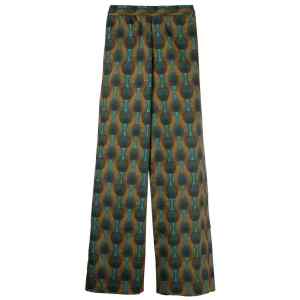 Ozwald Boateng Elastic waist printed cotton trousers