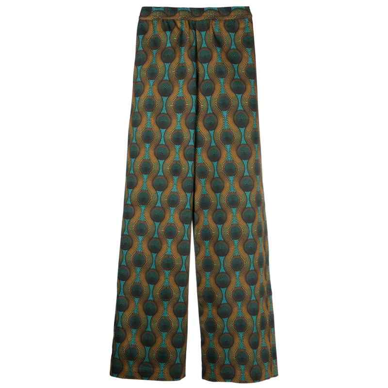 840426813-32w-ozwaldboateng-3013962260 Ozwald Boateng Elastic waist printed cotton trousers