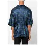 Ozwald Boateng Printed silk short kimono