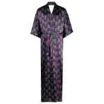 Ozwald Boateng Printed silk kimono dress