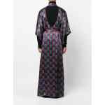 Ozwald Boateng Printed silk kimono dress