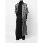 Ozwald Boateng Printed silk long kimono