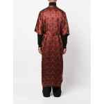 Ozwald Boateng Printed silk long kimono