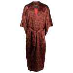 Ozwald Boateng Printed silk long kimono