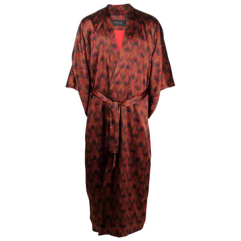840427229-32w-ozwaldboateng-901l5002300 Ozwald Boateng Printed silk long kimono