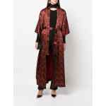 Ozwald Boateng Printed silk long kimono