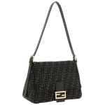 Fendi Brown Flap 26325 Shoulder Bag