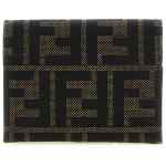 Fendi Ff Jacquard Cardholder