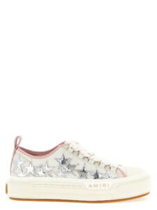 Amiri Metallic Stars Court Low Sneakers