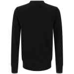 Comme Des Garçons Play Wool Cardigan With Heart Patch