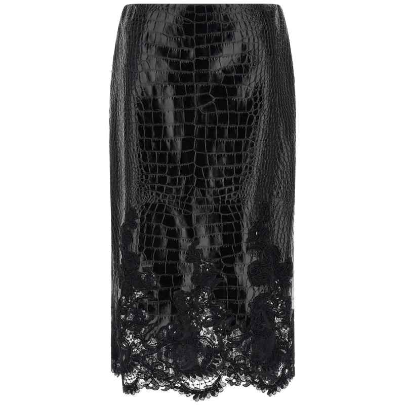 D492O766APKIJ95708_01_M_2026-08-20T10-11-21.567Z Ermanno Scervino Skirt With Lace