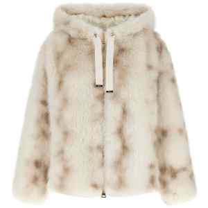 Herno Faux Fur Bomber Jacket