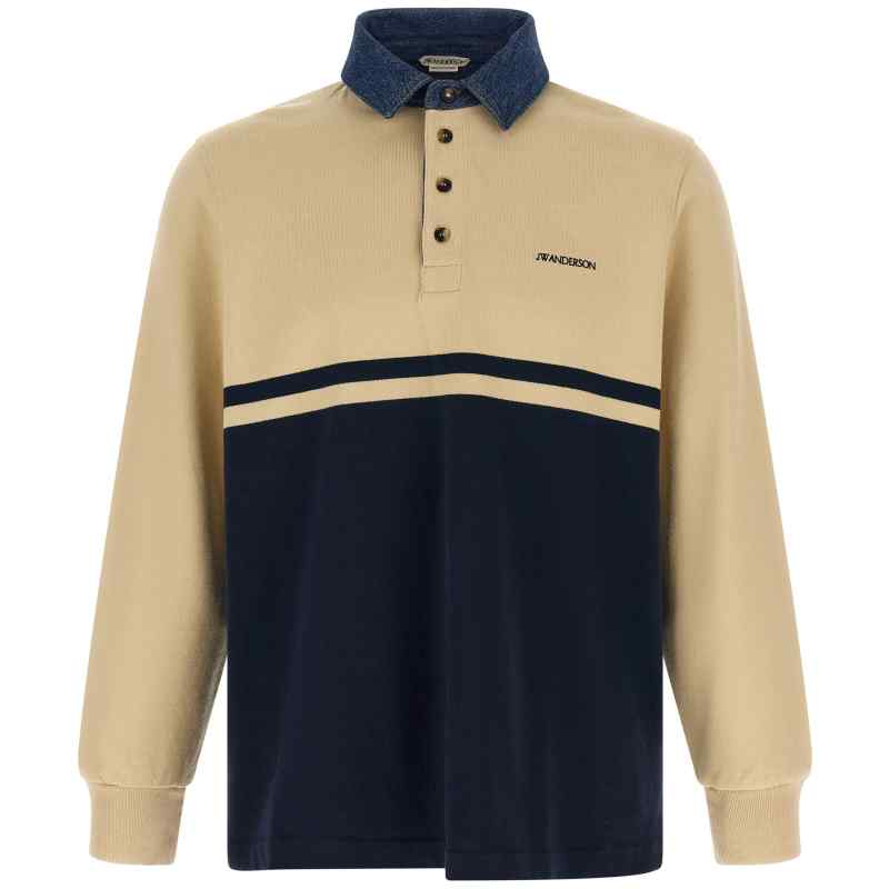 JO0298PG1938027_01_M_2026-09-10T07-35-55.188Z J.w.anderson Contrast Collar Polo Shirt