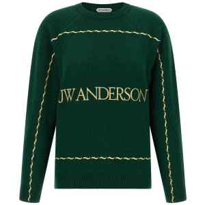 J.w.anderson Logo Embroidery Sweater