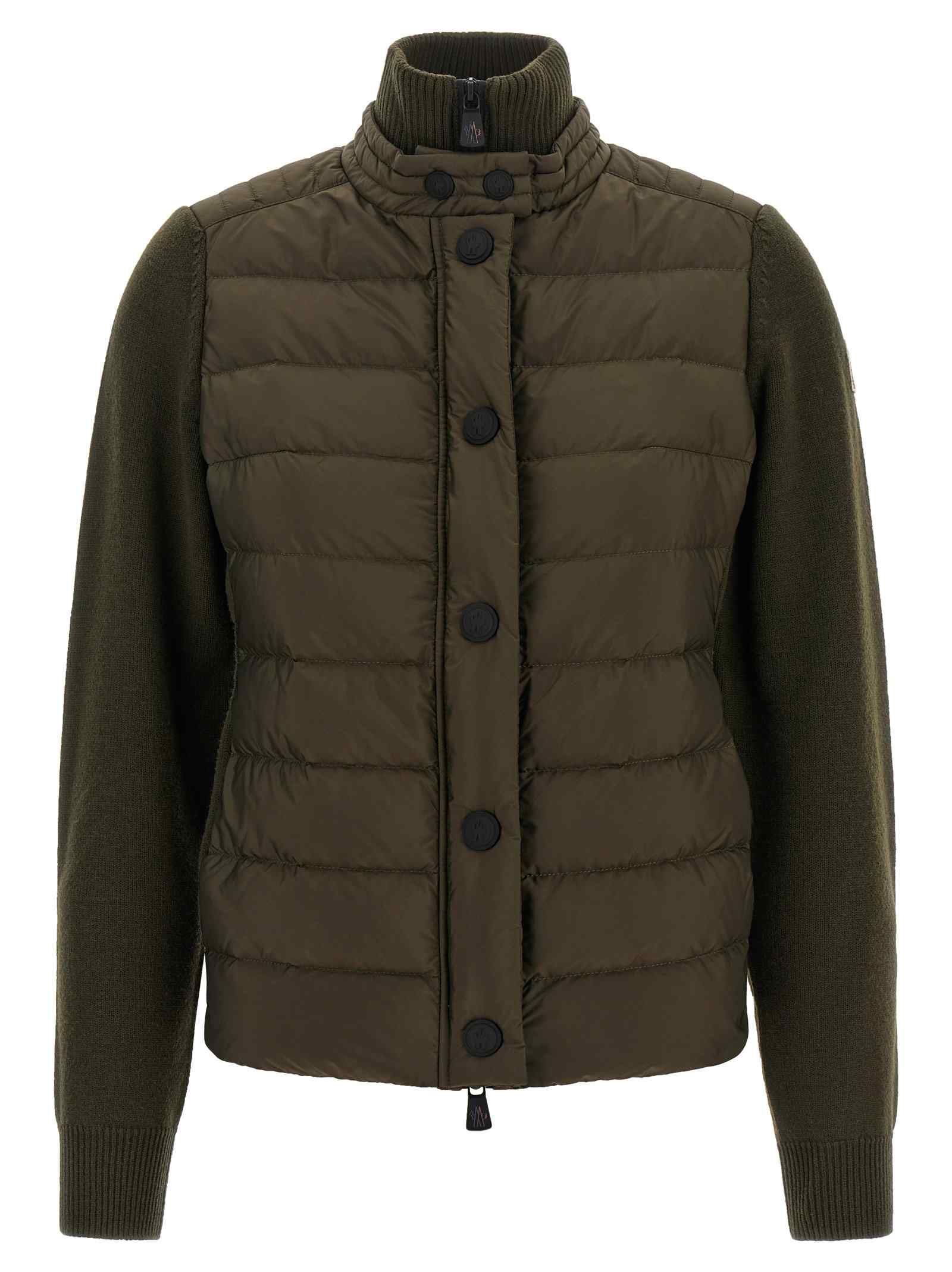 Moncler Grenoble Padded Cardigan