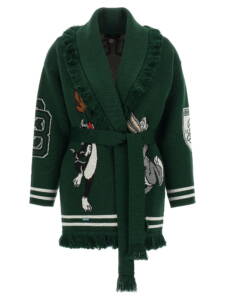 Alanui Sporty Bugs Bunny & Sylvester Cardigan