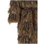 Brunello Cucinelli Dazzling Moss Embroidery Cardigan